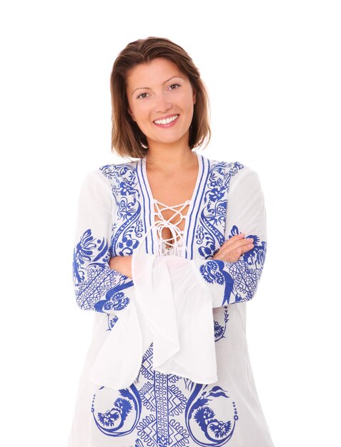 uśmiechnięta klientka